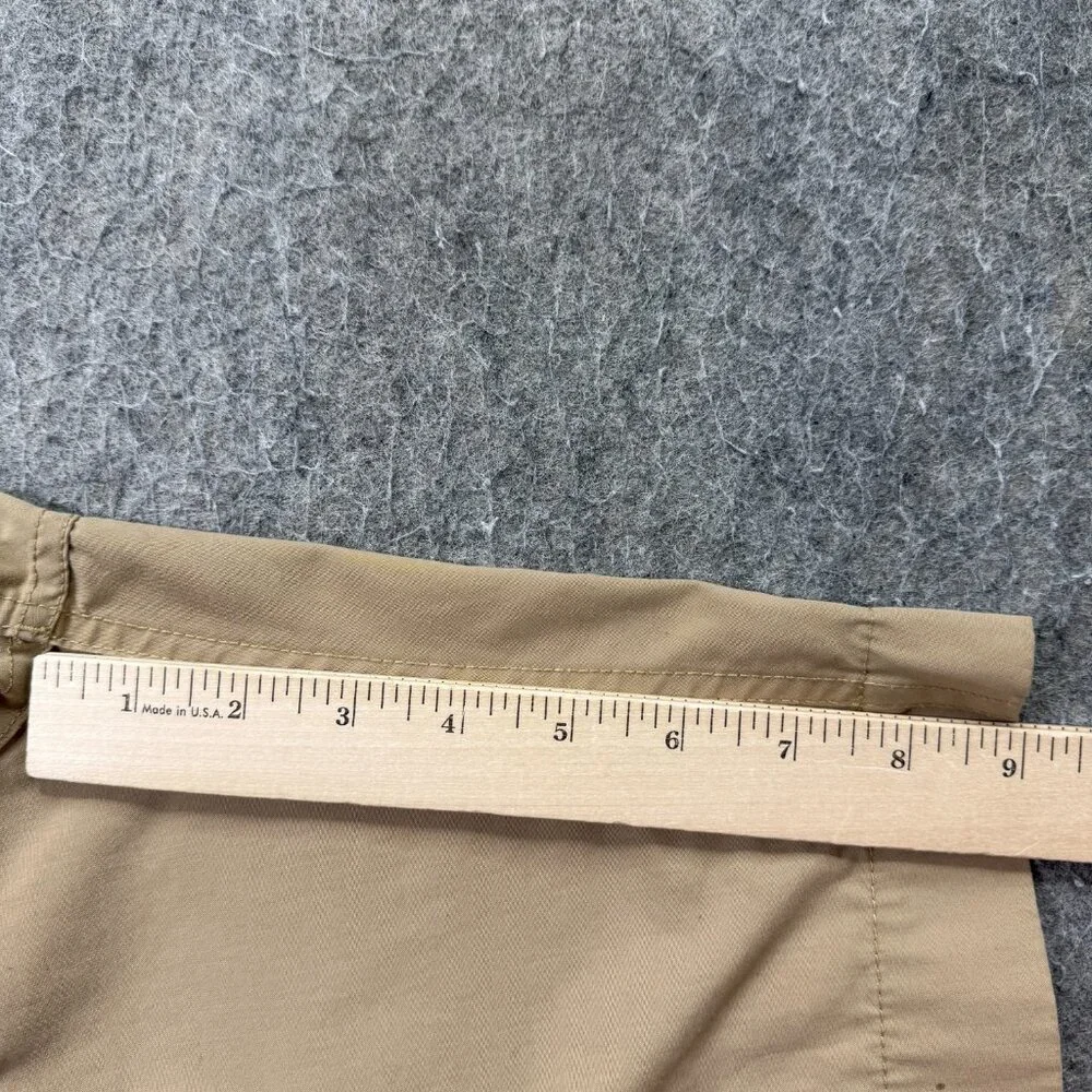 Faherty All Day Shorts Drawstring Men 36 Beige Stretch 9